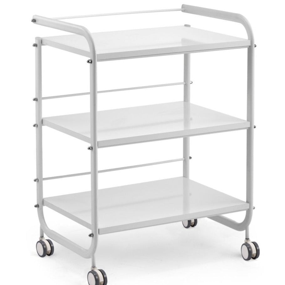 Beauty Metal Frame Three Shelves Trolley - ST421 - GreenLife-Trolley