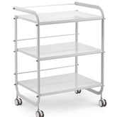 Beauty Metal Frame Three Shelves Trolley - ST421 - GreenLife-Trolley