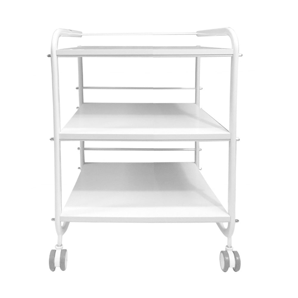 Beauty Metal Frame Three Shelves Trolley - ST421 - GreenLife-Trolley