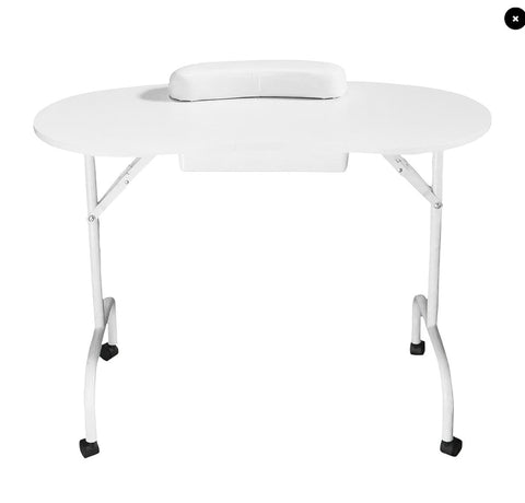 Portable Manicure Table w/ Carrying Bag-MT301