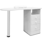 Manicure Table with Storage Draws -Nail Salon Station-MT531 - GreenLife-Manicure Table
