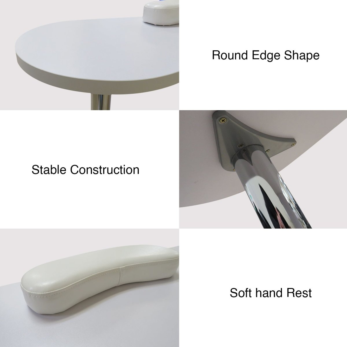 Manicure Table with Storage Draws -Nail Salon Station-MT531 - GreenLife-Manicure Table