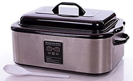 18 Quart Massage Stone Warmer - GreenLife-Massage Supplies