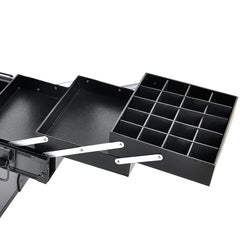 14.5" Aluminum Makeup Case - GreenLife-Beauty Supplies