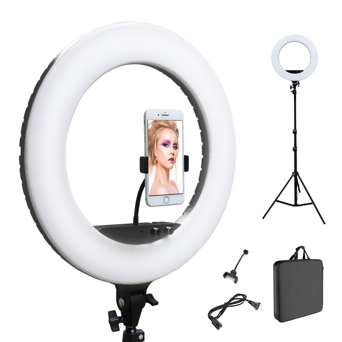 18" Ring Light Whole Kit - GreenLife-Ring Lamp
