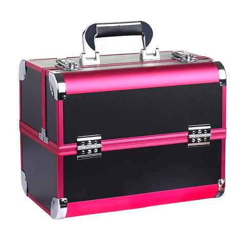 12.6" Aluminum Makeup Case - GreenLife-Beauty Supplies