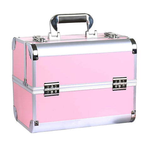 12.6" Aluminum Makeup Case - GreenLife-Beauty Supplies