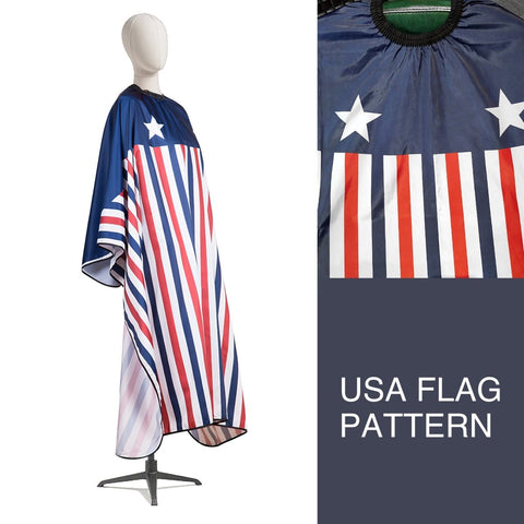 Salon Cape - Pattern Design - GreenLife-Salon Supplies