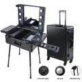 24 inches Makeup Rolling Case with LED Light Bulbs