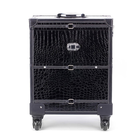 Aluminum Cosmetic Makeup Trolley Case - GreenLife-Beauty Supplies
