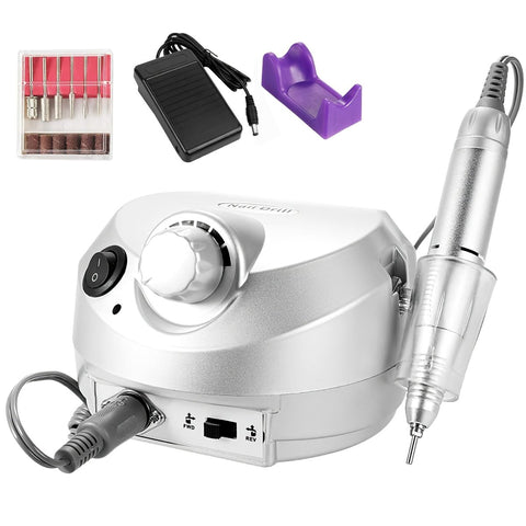 35000RPM Nail Art Drill File Grinder Sanding Tip Polish Machine - GreenLife-5011092