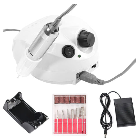 35000RPM Nail Art Drill File Grinder Sanding Tip Polish Machine - GreenLife-5011092