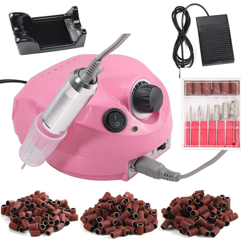 35000RPM Nail Art Drill File Grinder Sanding Tip Polish Machine - GreenLife-5011092