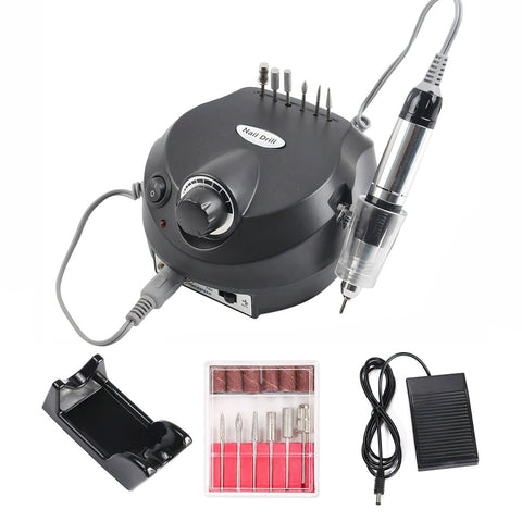 35000RPM Nail Art Drill File Grinder Sanding Tip Polish Machine - GreenLife-5011092