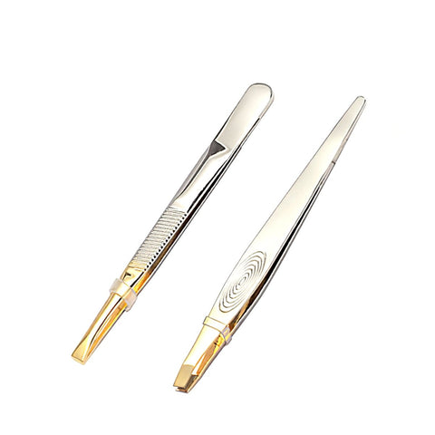 Facial Hair Eyebrow patterned tweezer - GreenLife-5033247