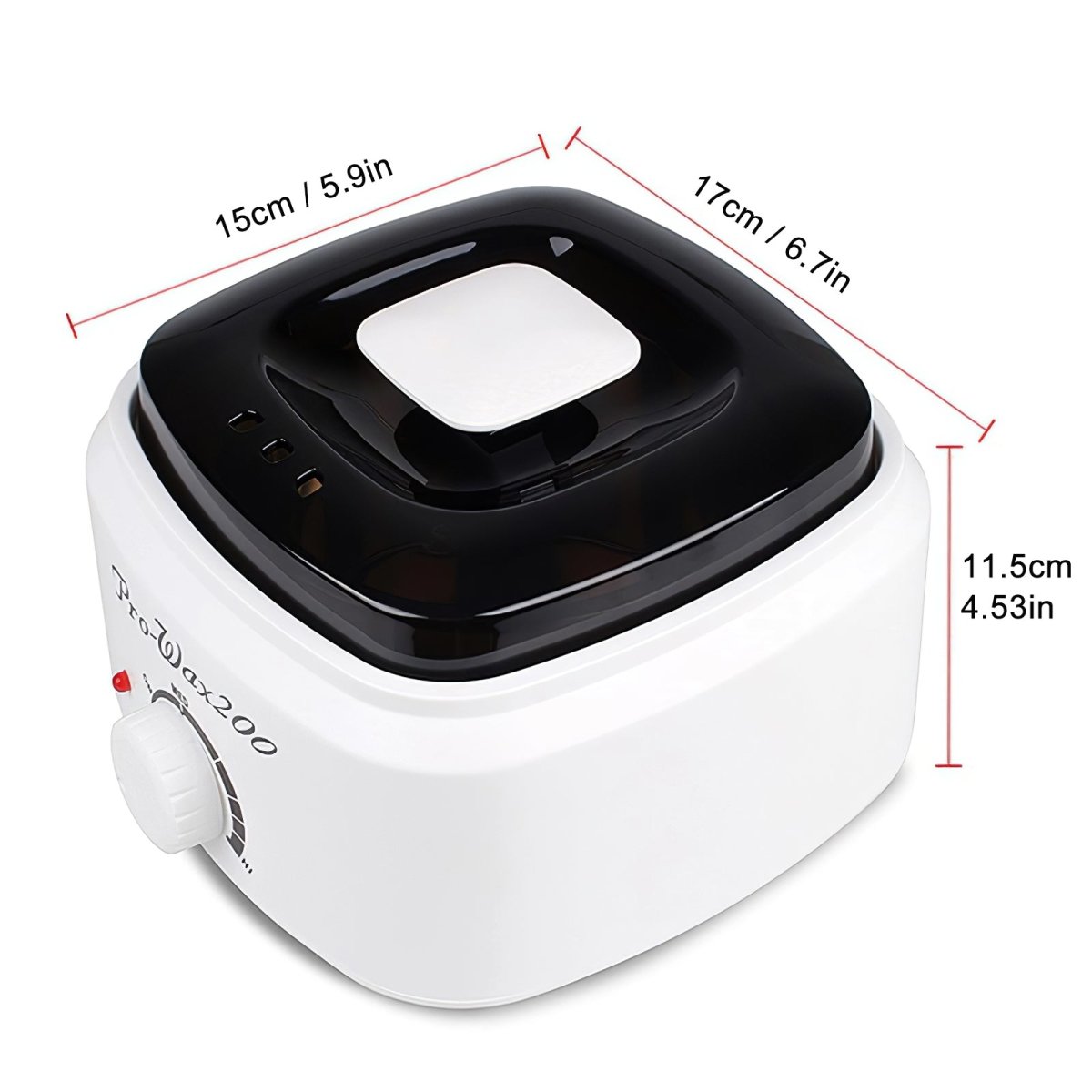 Adjustable Temperature Pot Hair Removal Wax Warmer Heater - GreenLife-Wax Warmer