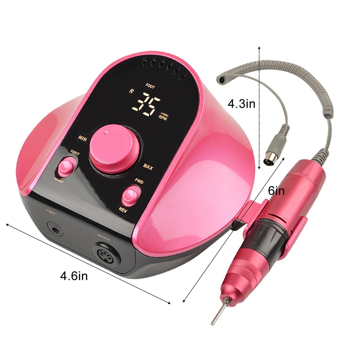 35000RPM 45W Professional Nail Drill - GreenLife-Manicure Supplies