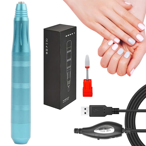 Home Use Manicure Pedicure Polish Sander 18000rpm Electric manicure drill pen - GreenLife-5100246