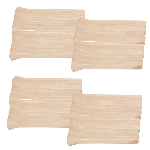 Wax Spatulas Sticks Bantoye Wax Applicator Wood Craft Sticks for Hair Eyebrow Removal - GreenLife-Wax Supplies