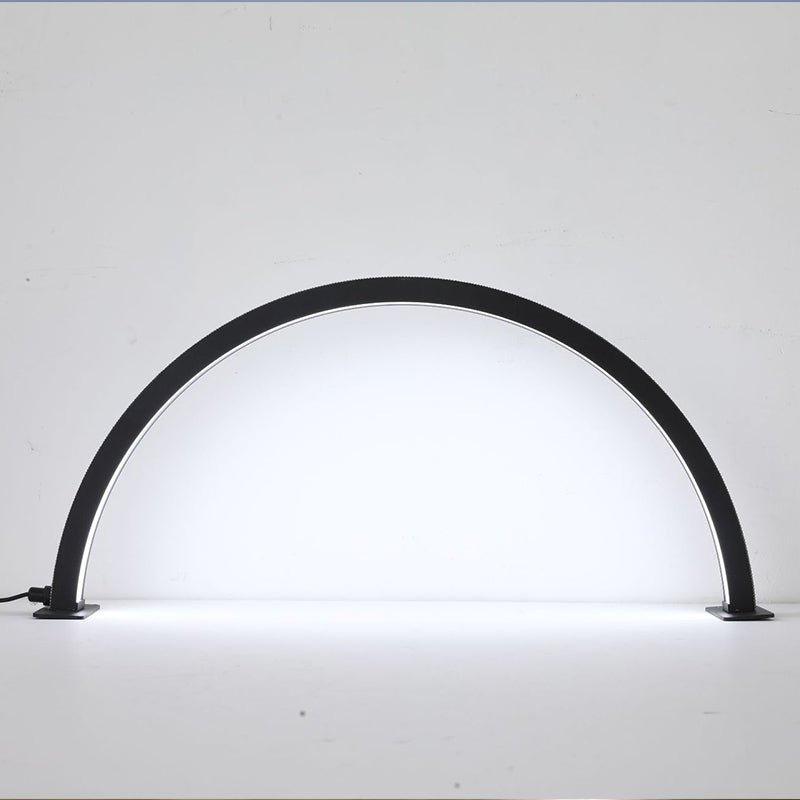Half Moon LED Adjustable Lamp for Beauty services 28inch - GreenLife-Magnifying Lamp