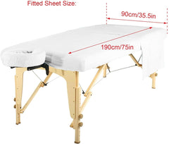Microfiber 3 Pieces Massage Table Sheet Set - GreenLife-Sheet Set