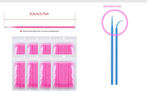 Disposable micro brush 100 pcs/Bag - GreenLife-707141