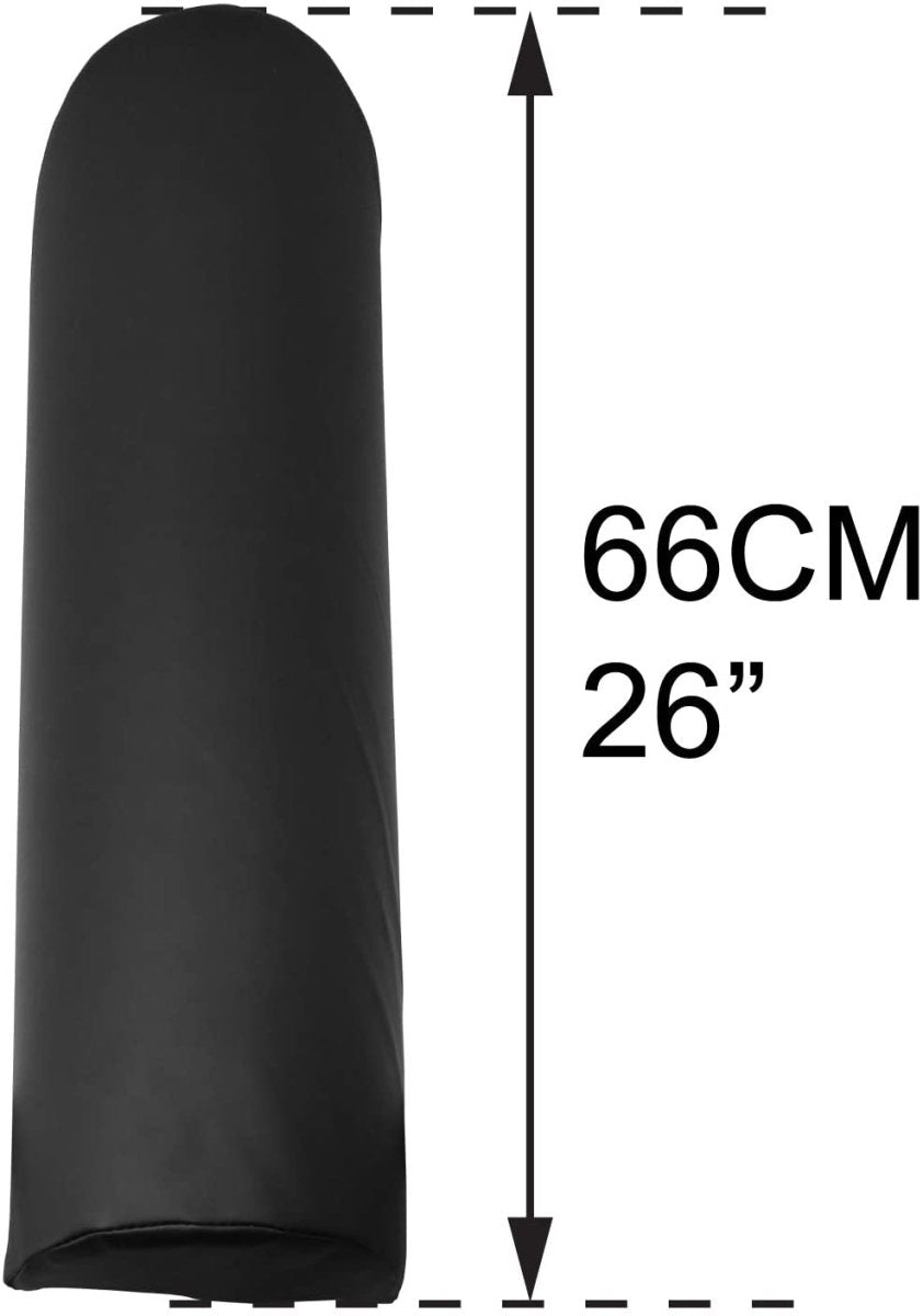 Massage table 9"x26" Pillow Cushion Bolster- Half Round - GreenLife-Massage Bolster