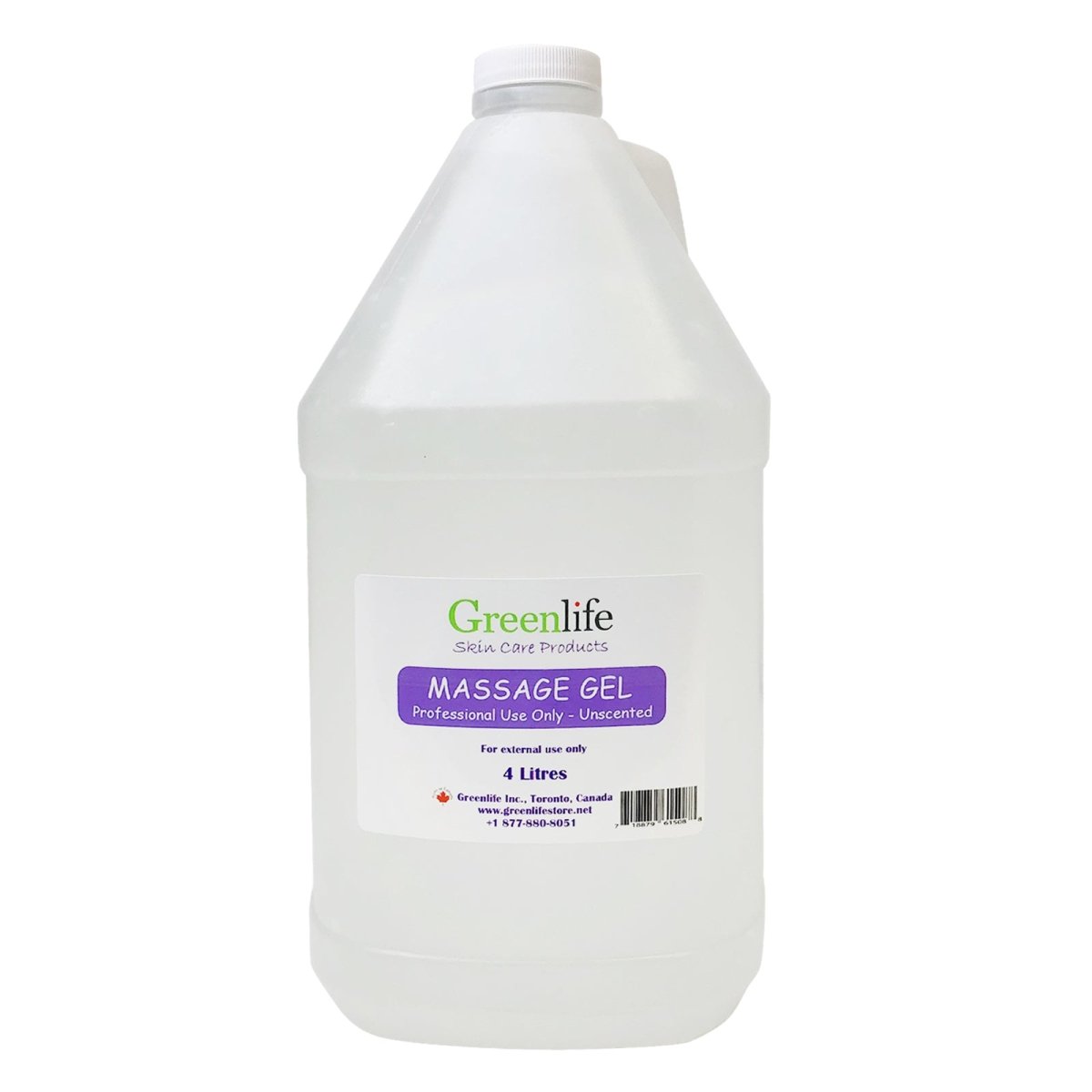 Massage Gel 4L (PICKUP ONLY??- GreenLife-Massage Supplies