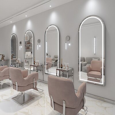Collins Arch LED Salon Mirror - GreenLife-salon Mirror