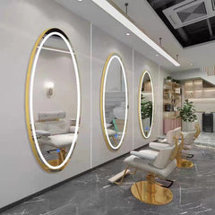 Ellipse Oval LED Salon Mirror - GreenLife-salon Mirror
