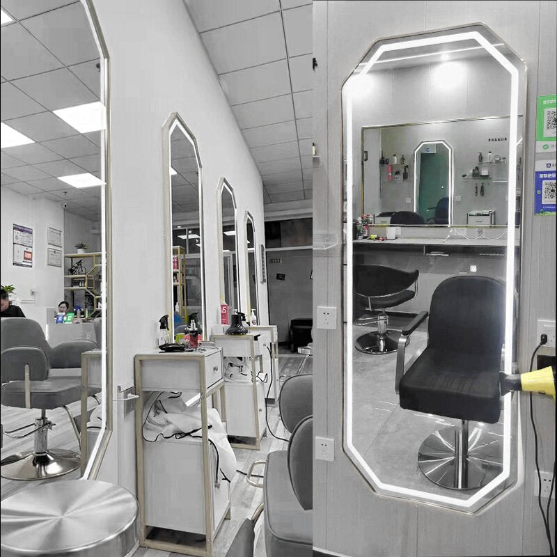 Lyra Octagon LED Salon Mirror - GreenLife-salon Mirror