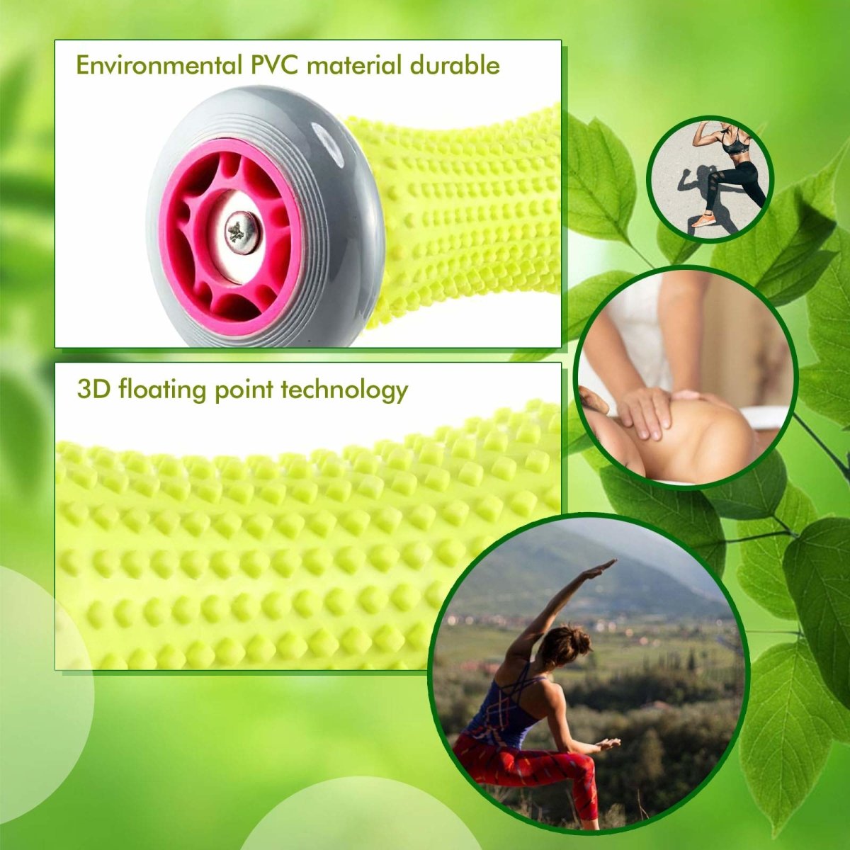 Massage roller Ball Firm Lacrosse Ball - GreenLife-massage tool