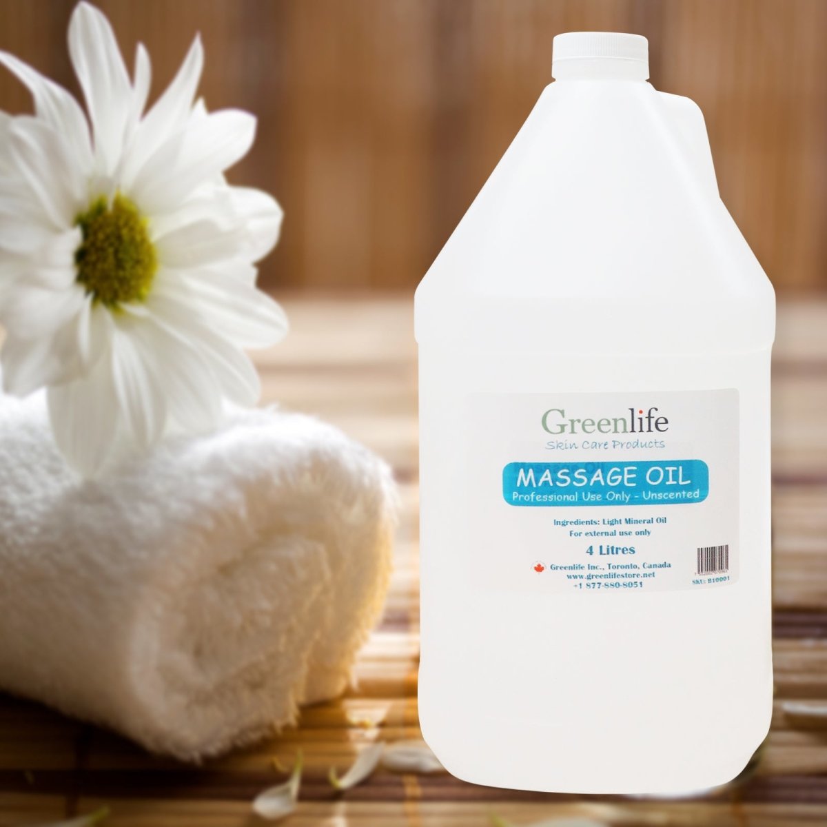 Massage Oil & Lotion Collection Professional Used GREENLIFE GreenLife