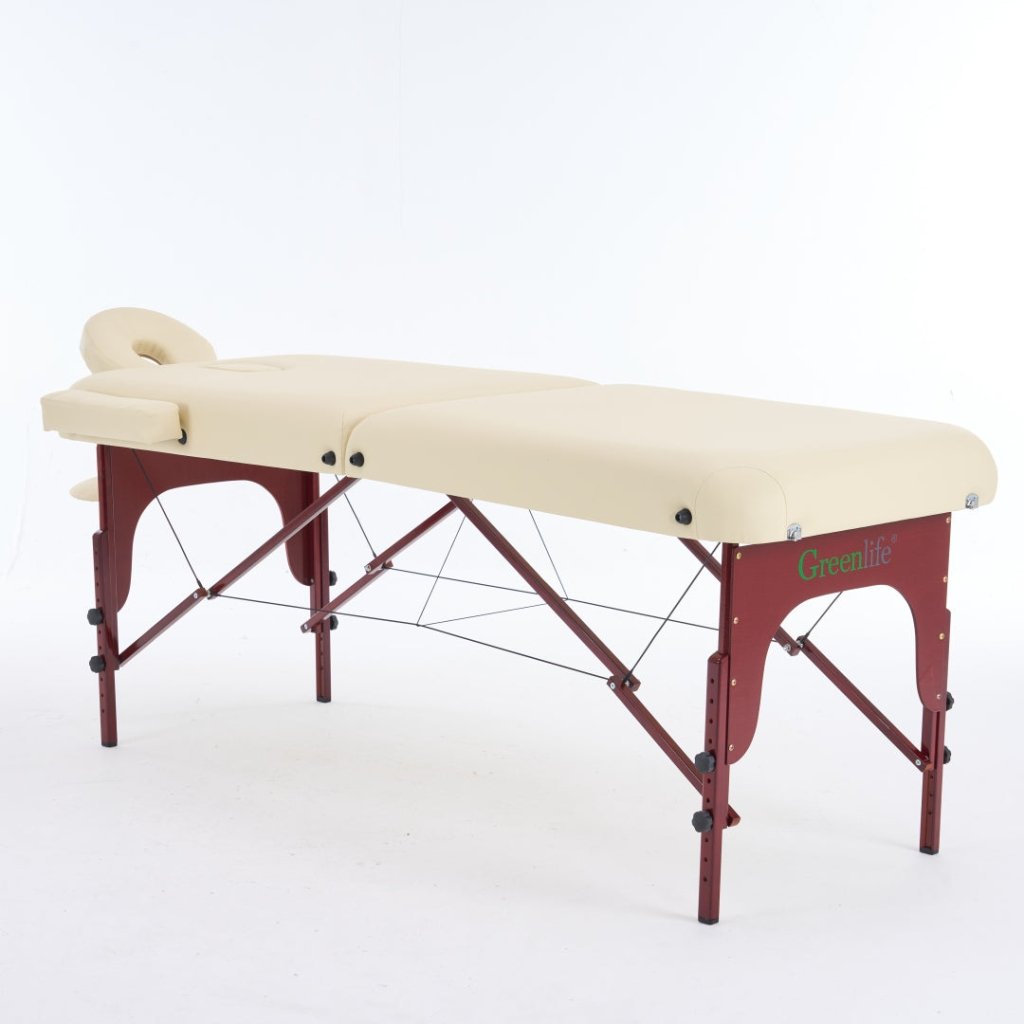life gear massage table 2-Section Wooden Portable Massage Table