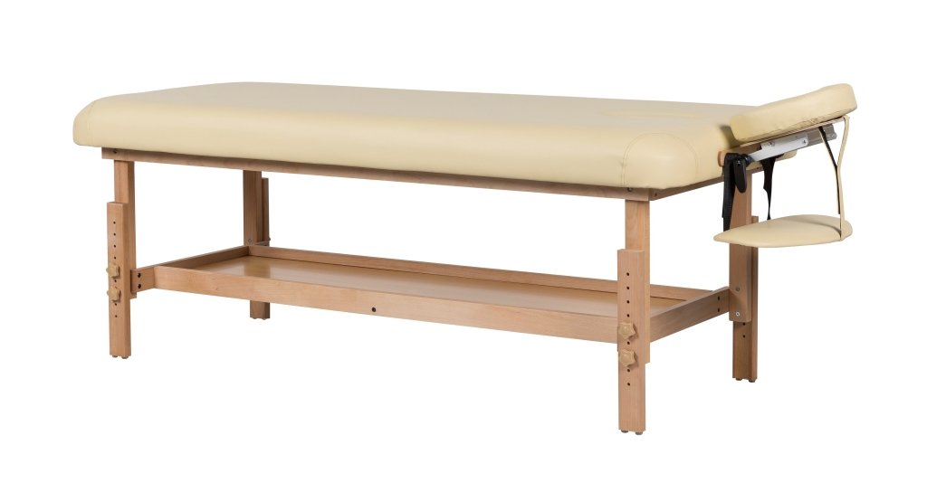 Ultra Stable Adjustable Height Stationary Massage Table - Greenlife ...