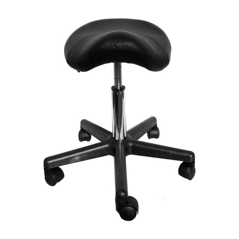 Choice Hydraulic Adjustable Height Rolling Saddle Stool - RSS411 - GreenLife - Rolling Stool