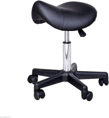 Choice Hydraulic Adjustable Height Rolling Saddle Stool - RSS411 - GreenLife - Rolling Stool