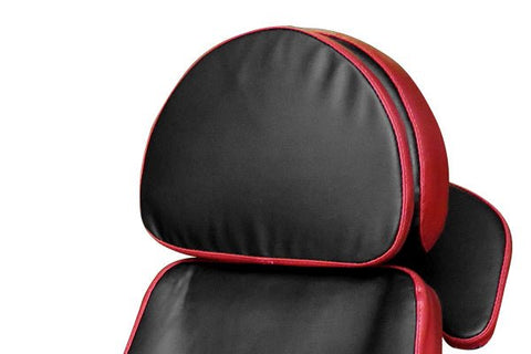 Luxury Adjustable Hydraulic Tattoo Chair RED&BLACK - GreenLife-Hydraulic Bed