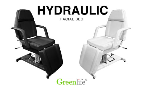 SPA Beauty Hydraulic Facial Table Tatoo Chair (H911) - GreenLife-Hydraulic Bed