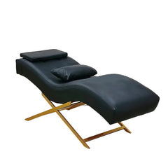 Luxury beauty salon curved lash facial eyelash extensions bed Stationary Massage Table