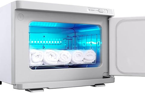 GreenLife® Towel Warmer Heater Hot Towel Warmer Towel Heater Cabinet Mini for Beatuy,Salon, Gym or SPA（White, 9L - Greenlife - Towel Warmer