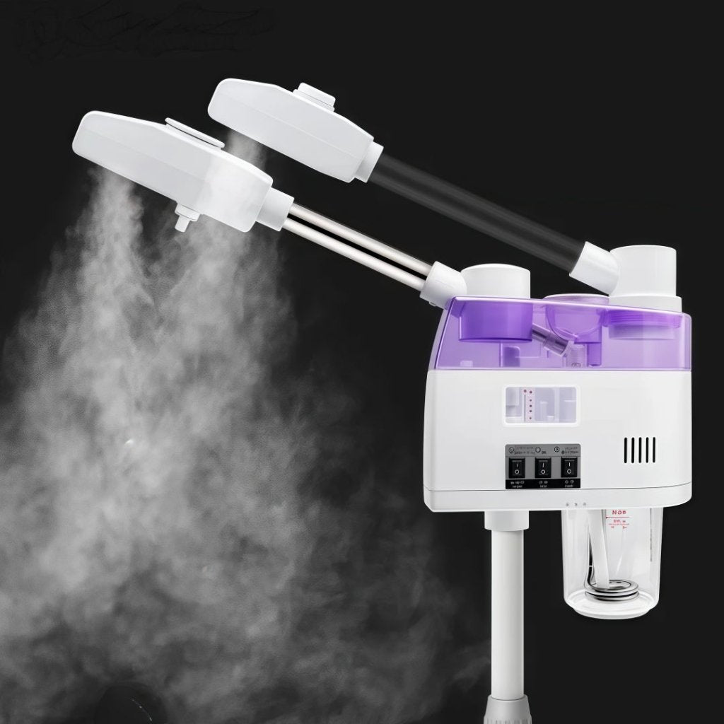 Double Tube Hot And Cold Spray Facial Steaming Machine - GreenLife - Facial Steamer