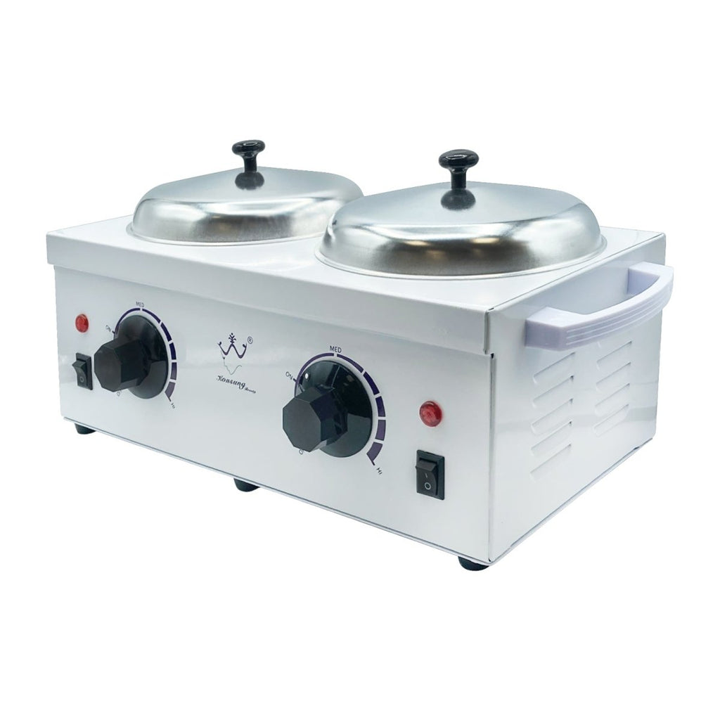 Double Hair Removal Wax Warmer Heater