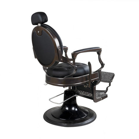 Premium Antique Salon Barber Chair - 121242 - GreenLife - Barber chair