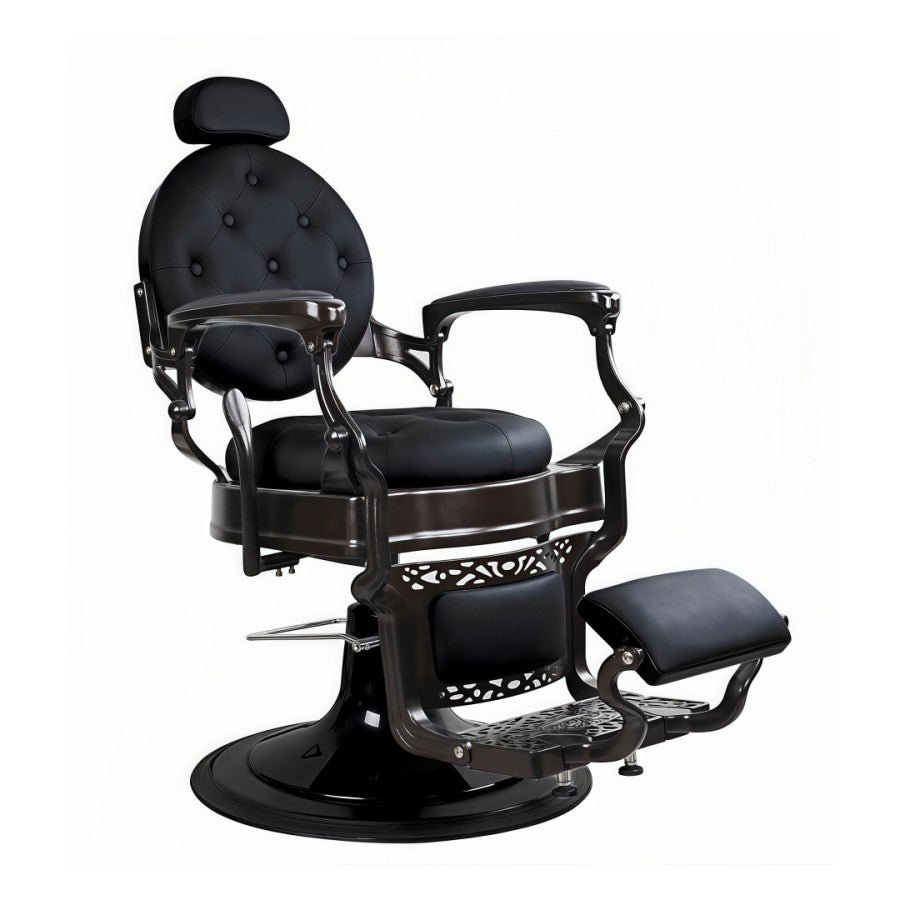 Premium Antique Salon Barber Chair - 121242 - GreenLife - Barber chair