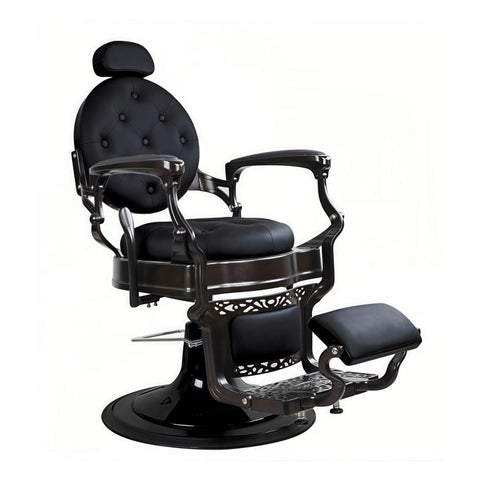 Premium Antique Salon Barber Chair - 121242 - GreenLife - Barber chair