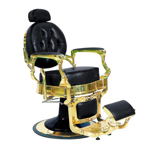 Luxury thicker cushion Heavy DutyVintage All Purpose Barber Chair - GreenLife - Barber Chair