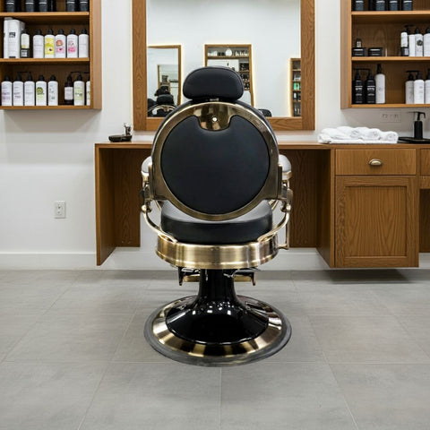 Greenlife ® Advanced Premium Antique Bronze Barber Chair - GreenLife - Barber Chair