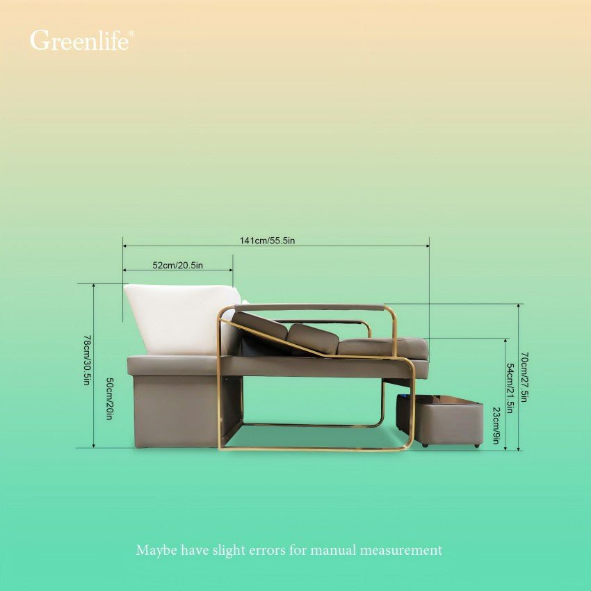 Luxury Lay Down Shampoo Bed - SL 421 - Greenlife – GreenLife