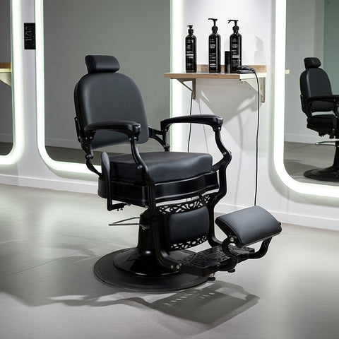 Knight Antique Salon Barber Chair 209/931 - GreenLife - Barber Chair